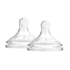 Биберони Dr.Brown's за шишета Wide-Neck Options+ 6м.+ 2бр.