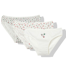  Детски бикини Bebetto Cherry, 3 броя, 2-7 г., X033