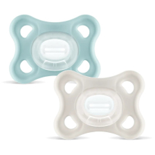 Залъгалка MAM Comfort, 3-12 м., със стерилизираща кутия, 2 бр.