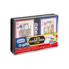 Комплект карти за игра Grafix 2 тестета + 4 зарчета