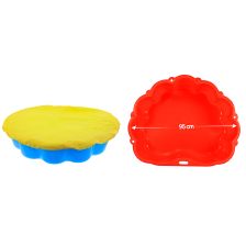 Пясъчник Mochtoys с покривало червен 11575