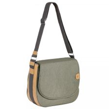 Чанта за бебешка количка Lassig Green Label Saddle Bag Gold Melange 1101007902