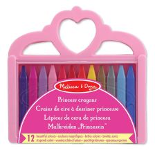 Пастели принцеса 12 бр. Melissa and Doug 14155
