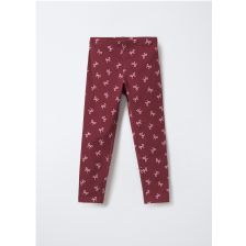 4656048 LEGGING AOP TAWNY PORT