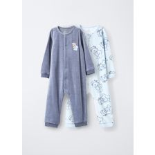 4661367 PK 2 ROMPERS NIAGARA MIST