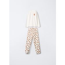 4654275 PYJAMAS 10-1 PANNA/NERO