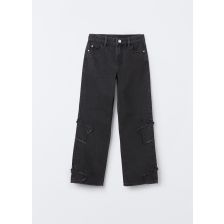 4653525 DENIM STRAIG BLACK