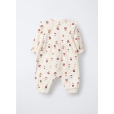 4654089 ROMPER FLEEC OFF WHITE