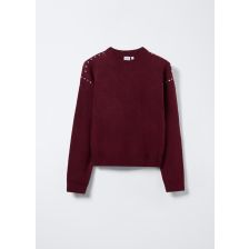 4665793 JUMPER WITH MAROON BANNE