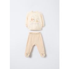 4705422 SET VELOUR W EGRET