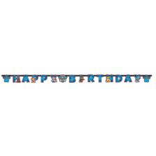 Надпис за рожден ден Amscan Paw Patrol 180 см.