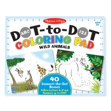 Свържи точките Melissa and Doug Диви животни 19104
