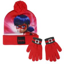 Комплект Cerda Шапка и ръкавици Miraculous Lady Bug 2200002557