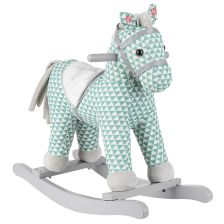 Люлеещо конче със звук Kikka Boo Green Horse