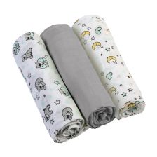 Комплект меки пелени 3бр. Babyono 348/01