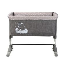 Бебешка кошара Lorelli Sleep N Care Grey Elephant