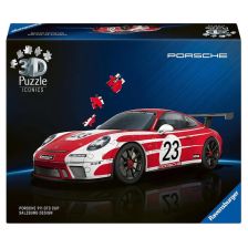 3D пъзел Ravensburger Iconics Porsche 911 GT3, 108 ч.