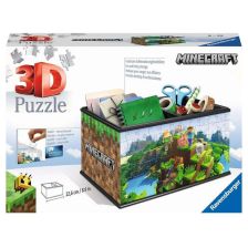 3D пъзел Ravensburger Minecraft Кутия за съхранение, 216 ч.
