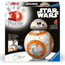 3D пъзел Ravensburger Star Wars BB-8, 99 ч.