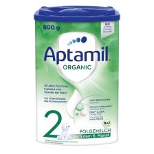 Преходно мляко Aptamil - Organic 2, 6-12 месеца 800 грама