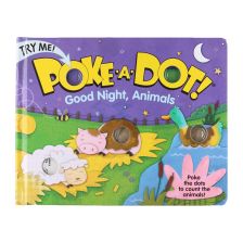 Книжка с бутони Melissa and Doug Good night animals 41343