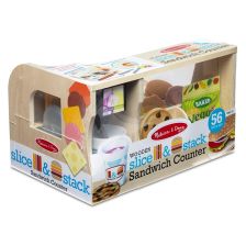 Игрален дървен комплект за сандвичи Melissa and Doug 41650