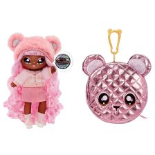Кукла Na! Na !Na! Surprise Pom Glam Cali Grizzly с портмоне