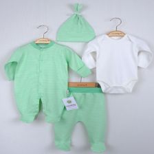 Комплект за изписване CICCIM BABY 4 части Зелено Размер 56 cm 4621