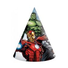 Парти шапки Procos AVENGERS INFINITY 6 бр.