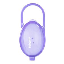 Кутия за залъгалки Babyono 0м+ виолетoва 528/02