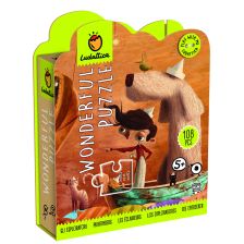 Детски пъзел Lisciani LUDATTICA WONDERFUL PUZZLE Gil esploratori 108ч.