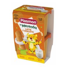 Млечен десерт с бишкоти Plasmon