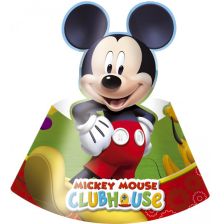 Парти шапки Procos Mickey Mouse 6 бр. 81516