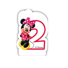 Свещ за рожден ден Procos номер 2 Minnie Mouse 82921
