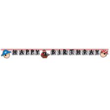 Надпис за рожден ден Procos Happy Birthday Pirates 88426
