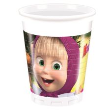 Чашки 8бр Procos Masha and Bear 86513