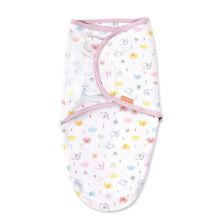 Спален чувал Summer Infant SwaddleMe ELEPHANTS & RAINBOWS, 0-3 месеца