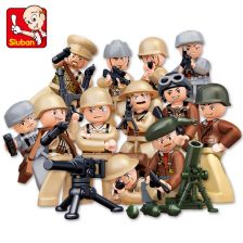 Конструктор Sluban ARMY Минифигурки изненада B0580