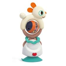 Бебешка дрънкалка 2 в 1 Raya Toys Заек