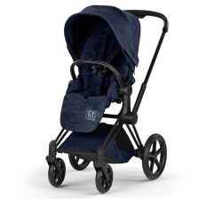 Бебешка количка Cybex Priam 5, Style Collection, Rebellious Luxury Denim Blue