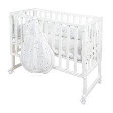 Бебешка кошара Roba Safe asleep Star Magic White 3в1, 45/90 см