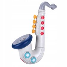 Детска музикална играчка Raya Toys Super Star The Music Saxophone, с светлини