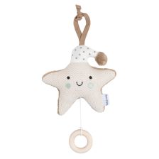 Бебешка музикална играчка за количка Baby's Only Star Heaven Clay Linen