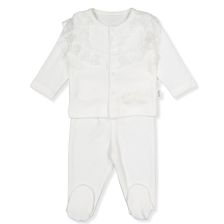 Бебешка пижама Bebetto Miss angel, Екрю, 0-6 м., F1408