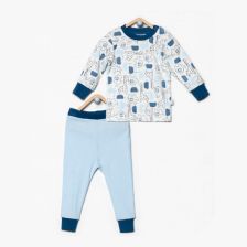 Бебешка пижама Bebetto SOFT PAJAMAS BOY Жирафи 6-36 м. F1071