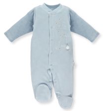 Бебешки гащеризон Bebetto Bear Star Син, 0-9 м., T3259