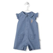 Бебешки гащеризон Bebetto Bunny Hop Дънков, 6-24 м, K3802