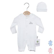 Бебешки комплект Сiccim Baby Гащеризон и шапка, 0-3 м., U4744