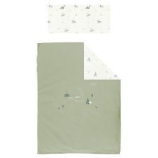 Бебешки спален комплект с обиколник Bimbidreams TREX 110x155 см., 2 части