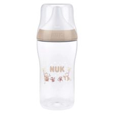 Бебешко пластмасово шише Nuk Perfect Match TC Маймуна 260 мл. 3 м+